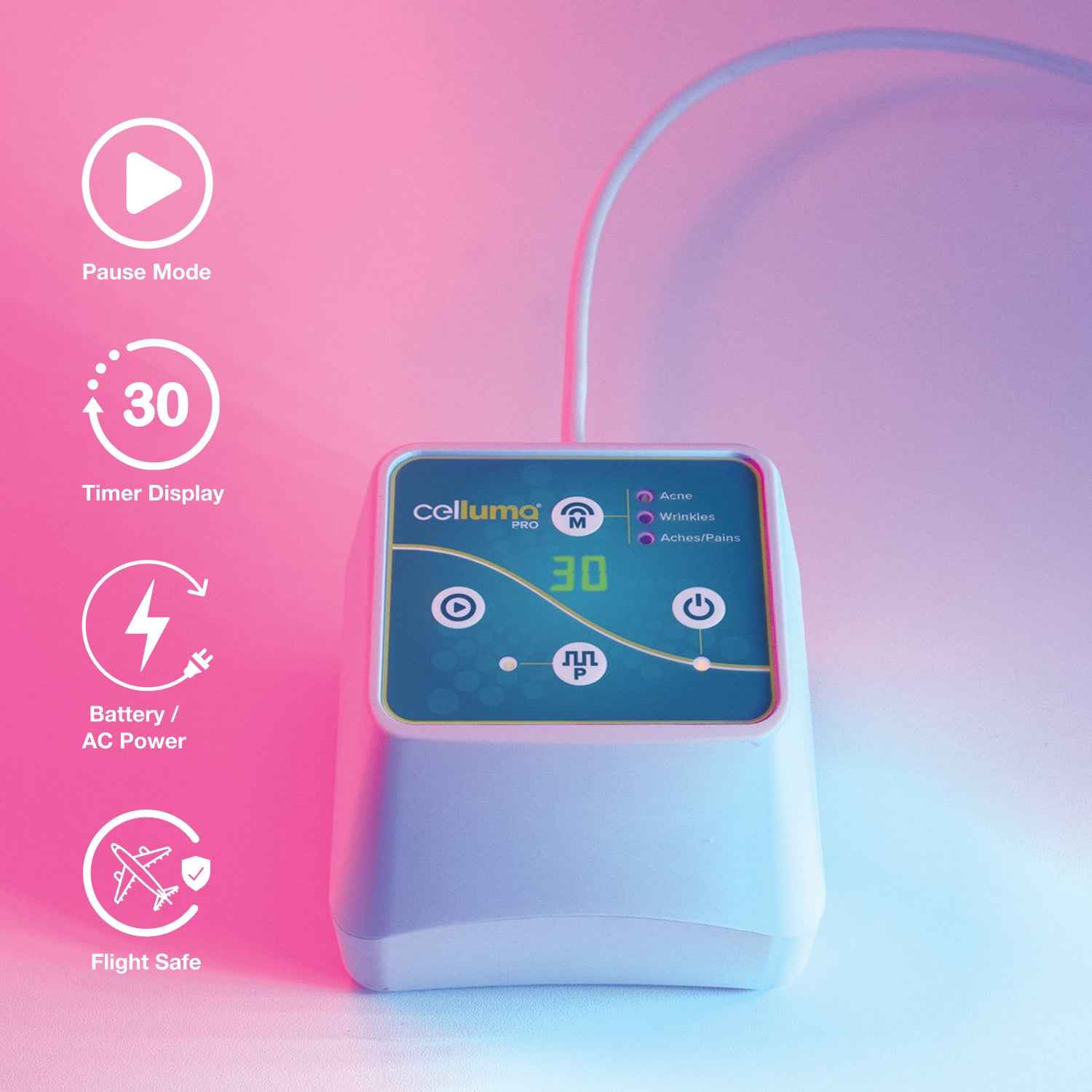 Celluma HOME II: Advanced LED Therapy for Wrinkles & Pain Relief