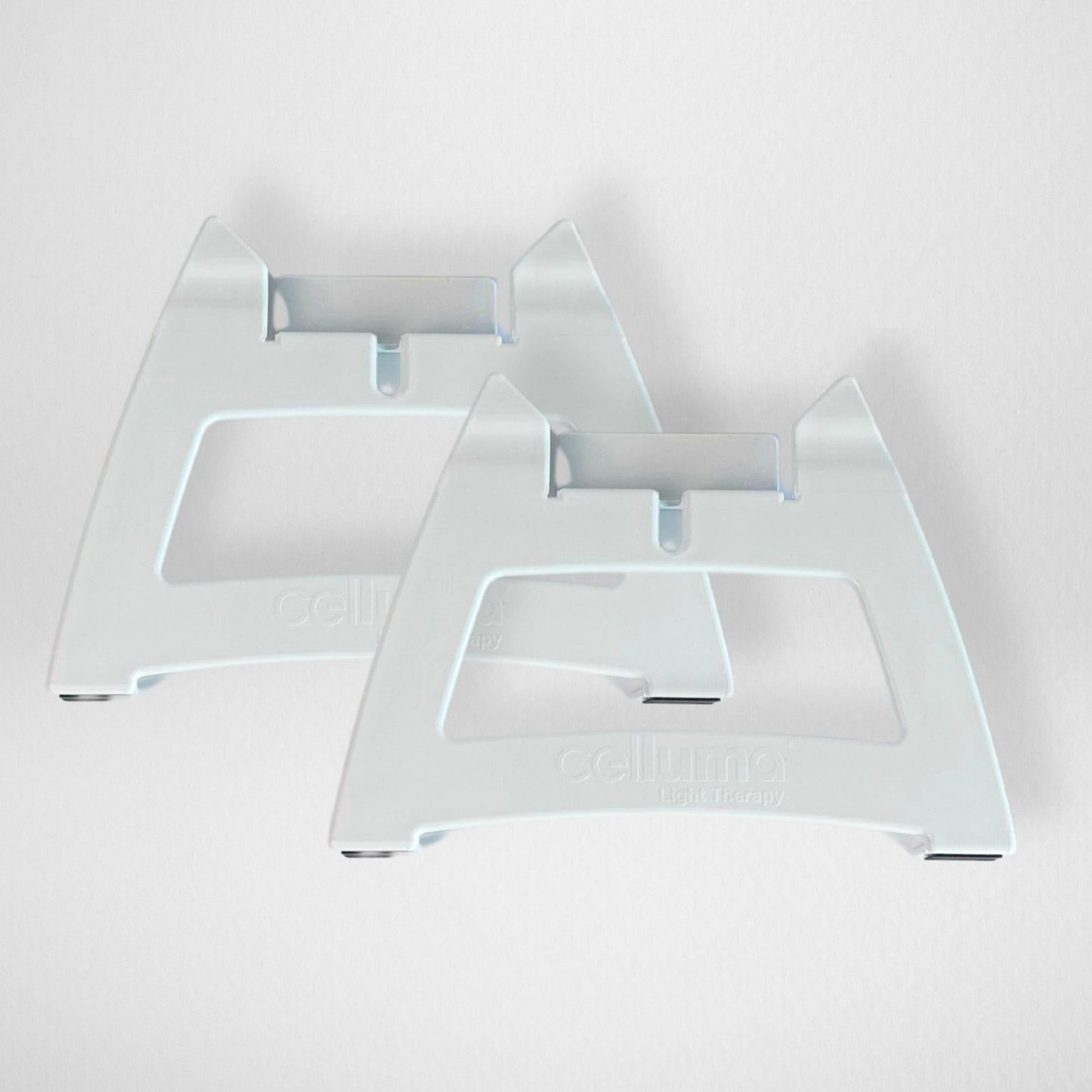 Celluma facial stand for hands-free red light therapy – adjustable LED panel holder optimizing FDA-cleared treatments for wrinkles, acne, and skin rejuvenation on celluma.asia.