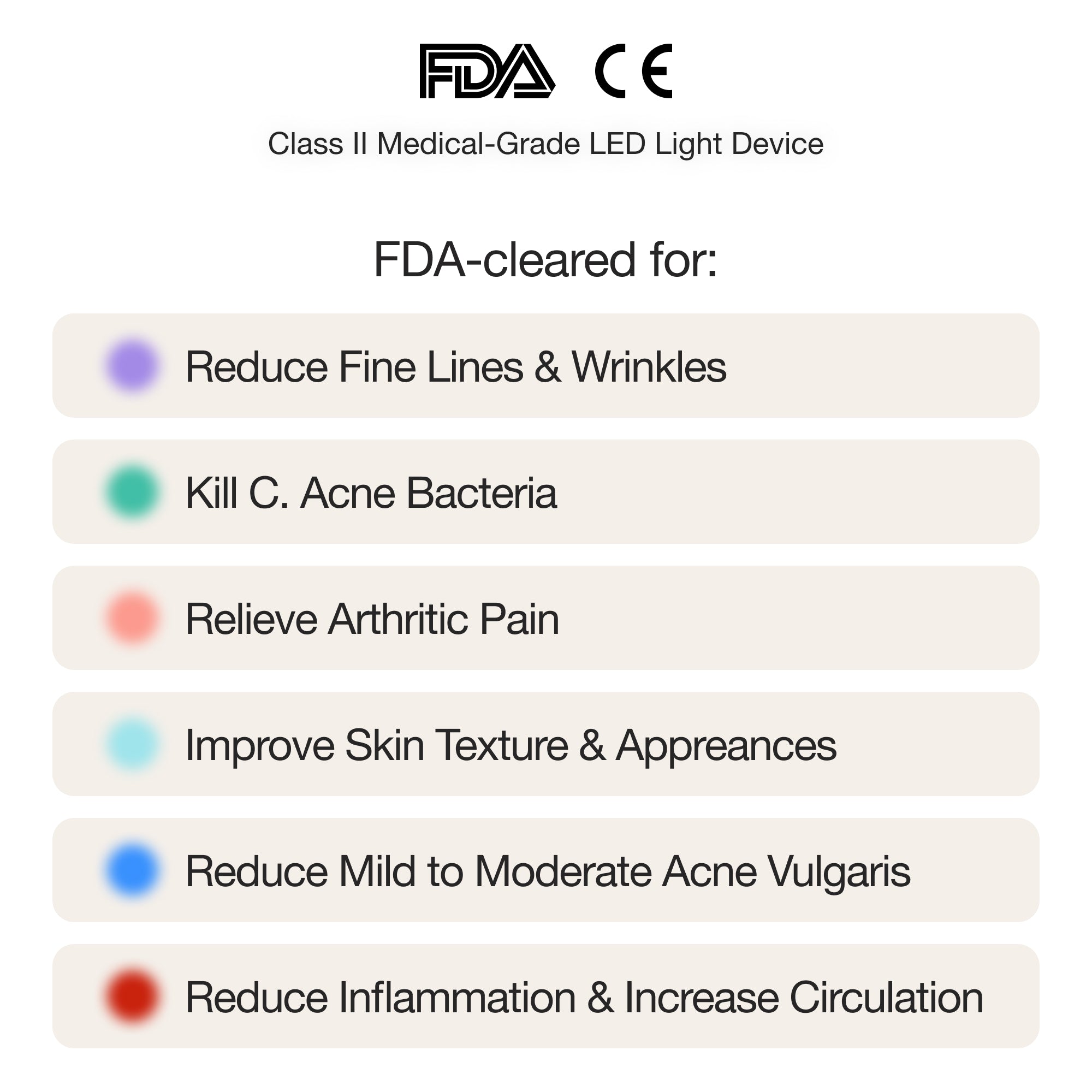 red light therapy for wrinkles acne arthritic pain fat loss 最好的红光仪
