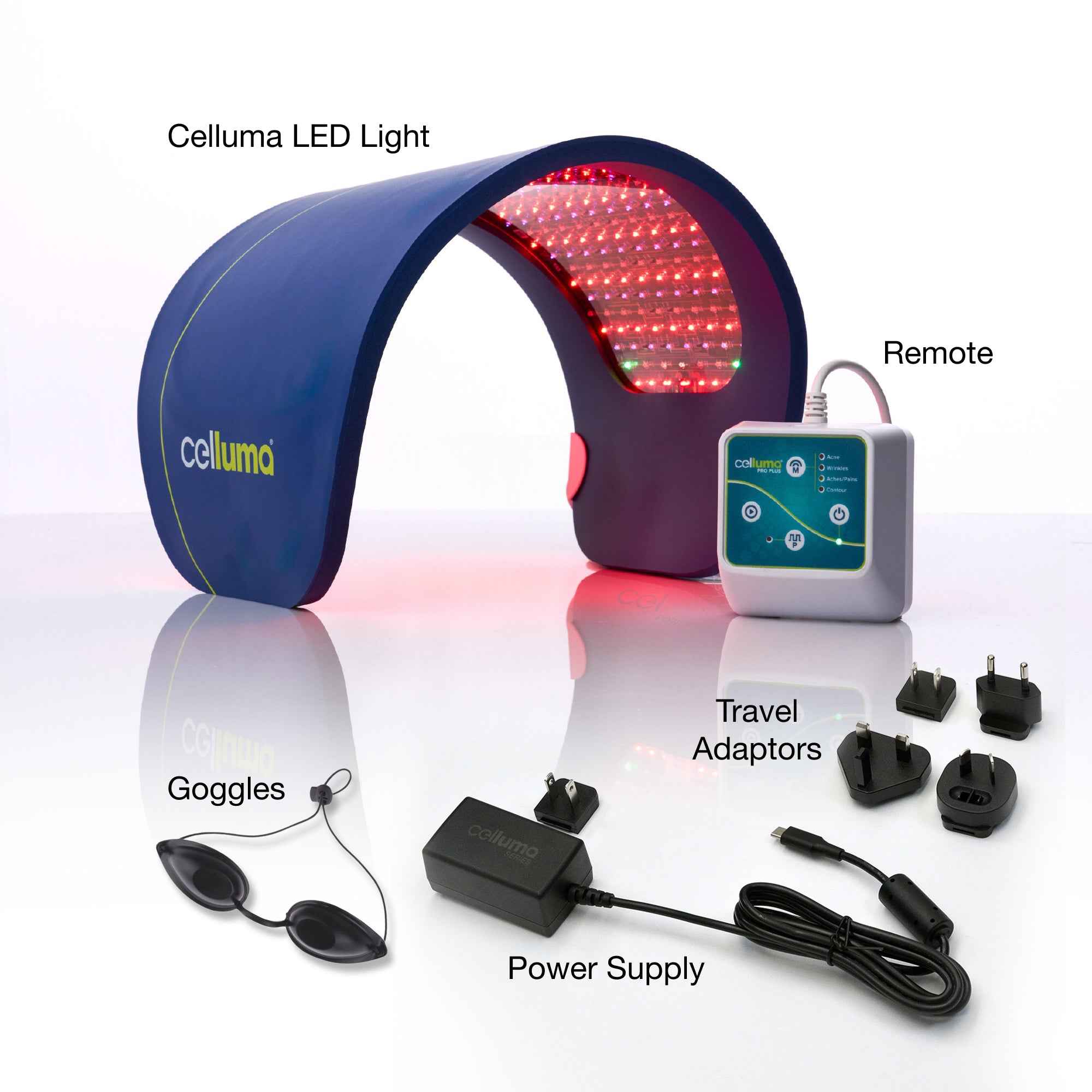 Celluma Contour System II | 3-Panel 4-Mode LED Light Therapy