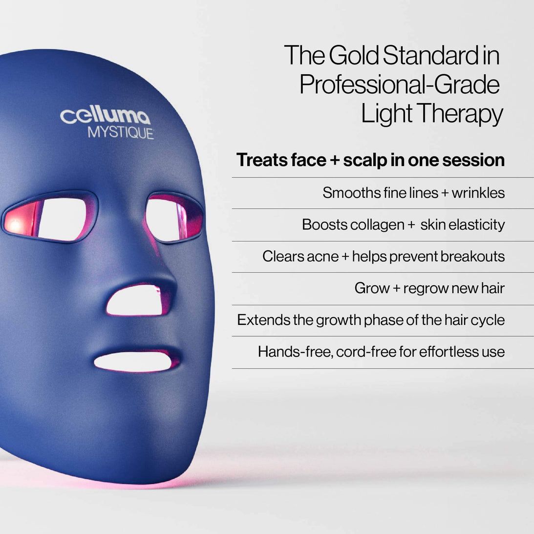 Celluma Mystique is the most professional grade led red light therapy in Singapore