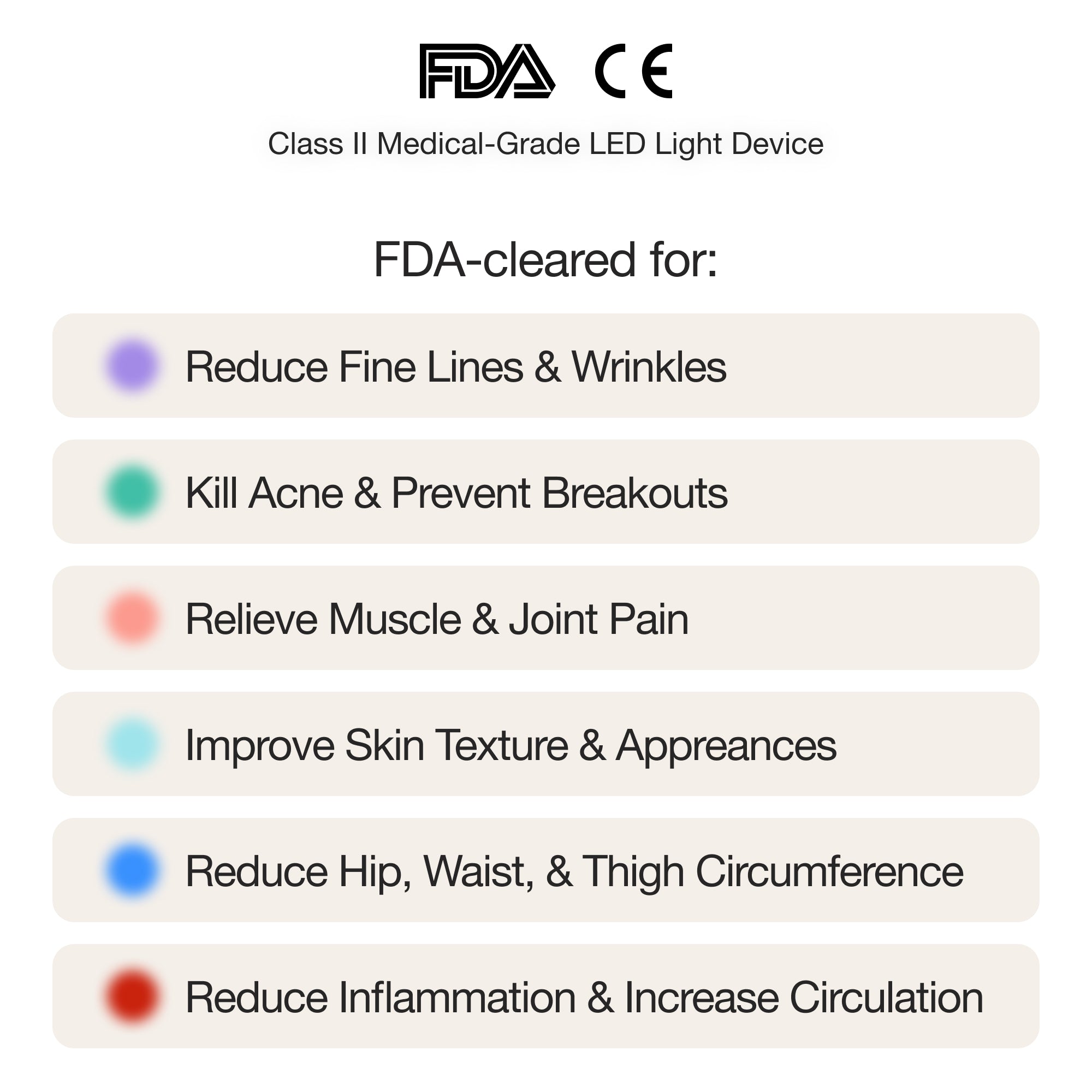 Cheapest celluma red light therapy reduce fine line wrinkles acne collagen boost fat loss reduce inflammation 最好的红光仪