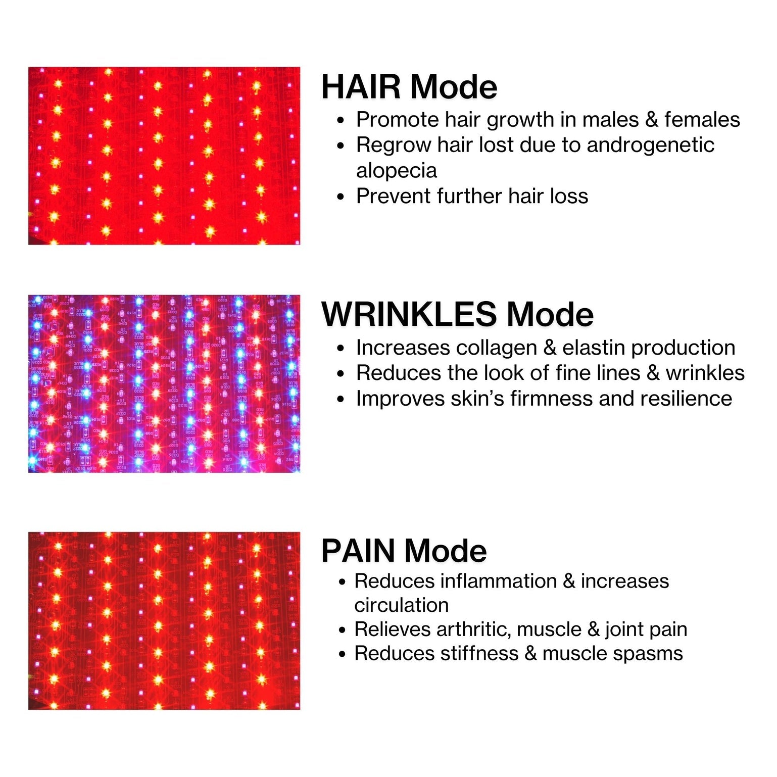 Celluma RESTORE: An effective hair loss treatment for men and women. This FDA-cleared LLLT device is clinically proven to treat androgenetic alopecia, offering a drug-free alternative to minoxidil by stimulating hair follicles at the cellular level for thicker, fuller growth.