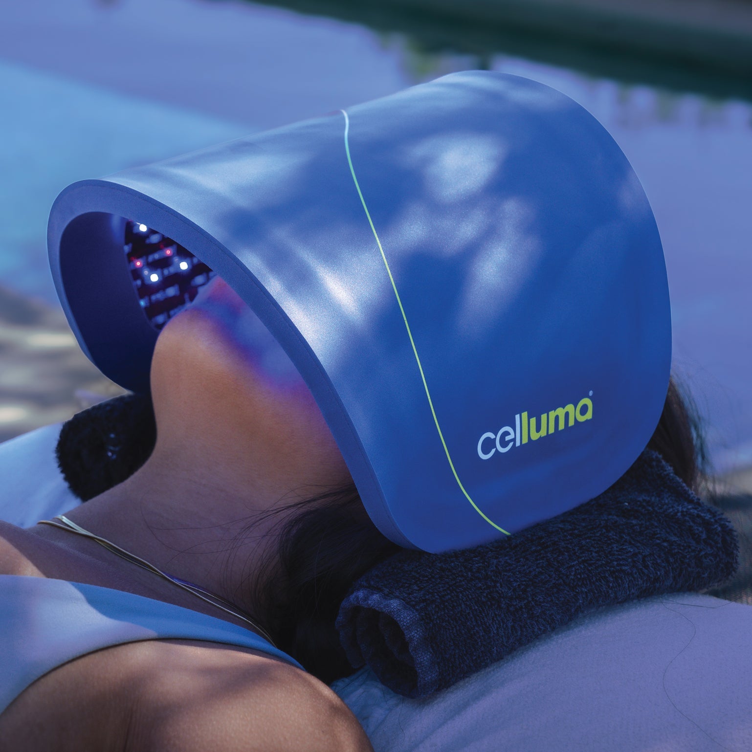 Celluma: the most effective red light therapy mask for anti-aging, acne clearance, and skin rejuvenation with FDA-cleared flexible LED panel in red, blue, and near-infrared wavelengths.