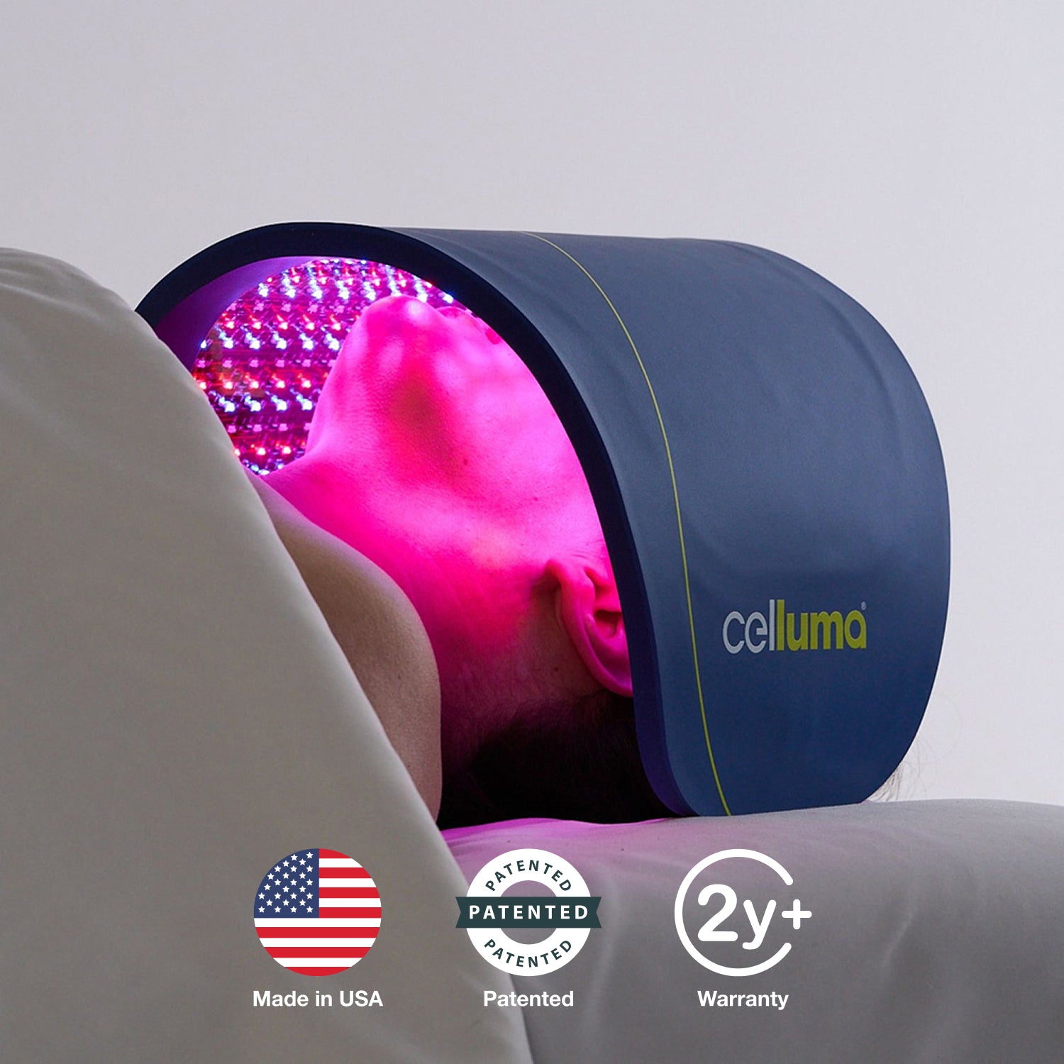 Celluma medical-grade class II led red light mask 最佳红光治疗仪，缓解疼痛、淡化皱纹。